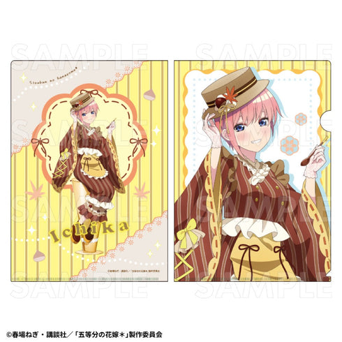 『五等分の花嫁*』和パフェドレスVer. クリアファイル 中野一花